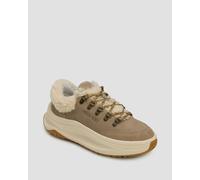 Moon Boot Moon247 City Shearling Wildleder-sneaker Mit Fell In Beige 80d2490040-l003 Beige 42