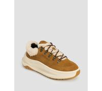 Moon Boot Moon247 City Shearling Wildleder-sneaker Mit Fell In Braun 80d2490040-m008 Braun 36