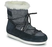 Moon Boot Moonboots MOON BOOT FAR SIDE LOW FUR TARTAN in Blau 36