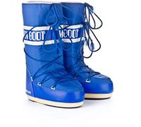 Moon Boot Nylon Damen Winter Boots Schneeschuhe Stiefel Blau, Größe:39-41
