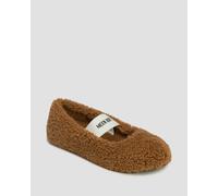 Moon Boot Shearling Ballerina Ballerinas Aus Schaffell Für Damen 80d2400010-m008 Braun 37