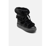 Moonboot - Bottes après-ski en fausse fourrure - Moon Boot Ltrack Faux Fur Wp Black für Damen - Größe 41 - schwarz schwarz 41
