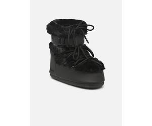 Moon Boot - Stiefeletten & Boots MB ICON LOW FAUX FUR - Schwarz - Größe 36 - 38