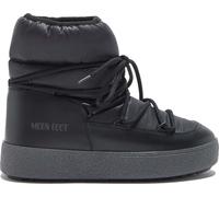 Moon Boot Women's Low Track Low Nylon Water-Repellent Black 35