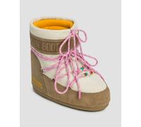 Moon Boot X Gir Icon Low Suede Beads Winterstiefel Aus Wildleder 80d1409730-bl43 Braun 39;41;40