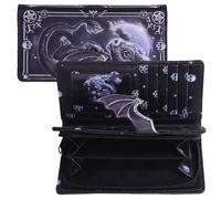 Moon of Lucifly Münzbörse, geprägtes Muster, 10 x 3 x 19 cm