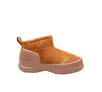Moonboot Stiefel - Low-Top Suede Half-, Cognac - Gr. 37 (EU) - in Braun - für Damen