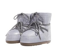 Moonboot Winterboots - Mb Icon Low Glitter - Gr. 33_35 - in Silber - für Damen