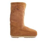 Moonboot Winterboots - Mb Icon Suede Embroidery - Gr. 35 (EU) - in Braun - für Damen