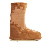 Moonboot Winterboots - Mb Icon Suede Embroidery - Gr. 45 (EU) - in Braun - für Damen