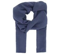 moonbow Denim blauer Damen Schal Tuch Pailletten 20% Baumwolle 80% Viskose - Langer und Rechteckiger Maxi Schal 180cm x 70cm - Glitzernder Original Tücher Modern und Modisch - Hochzeit Stola