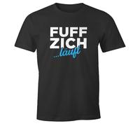 MoonWorks® Herren T-Shirt Geschenk für Männer zum 50. Geburtstag Aufdruck Fuffzich ...läuft Anthrazit XL