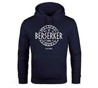 MoonWorks® Hoodie Herren Berserker for Honor Wikinger Runen Vikings Mode Fashion Logo-Shirt schwarz XXL