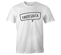MoonWorks witziges Herren T-Shirt Einzelstück Sprüche Spruch Fun-Shirt für Männer Geburtstag Weiss 3XL