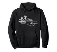 Moorea, Strand-Souvenir mit Herzmotiv aus Französisch-Polynesien Pullover Hoodie