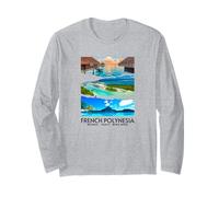Moorea Tahiti Bora Bora Langarmshirt