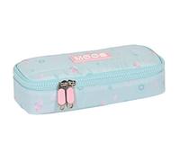 MOOS Kindermäppchen, Federmäppchen für Kinder, ideal für Schulkinder, bequem und vielseitig, Qualität und Widerstandsfähigkeit, 22 x 8 x 5 cm, Türkis