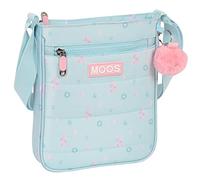 MOOS Moos-M431 Außentasche, Aktentasche, Umhängetasche, bequem und vielseitig, Qualität und Widerstandsfähigkeit, 21 x 4,5 x 25 cm, Türkisblau, Standard (Safta M431)