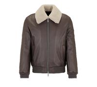 Moose Knuckles - Lederjacke TOBA - Größe M - braun