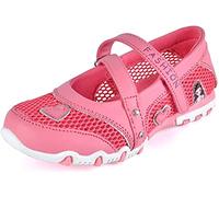 Mooyii Kinder Mädchen Sandalen Geschlossen Mesh Schuhe rutschfest Atmungsaktiv Prinzessin Flach Kinderschuhe Frühling Sommer Sneakers Sportschuhe Closed Toe Summer Sandals