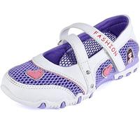 Mooyii Kinder Mädchen Sandalen Geschlossen Mesh Schuhe rutschfest Atmungsaktiv Prinzessin Flach Kinderschuhe Frühling Sommer Sneakers Sportschuhe Closed Toe Summer Sandals