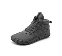 Mooyii Winter Warme Wanderschuhe Wasserdicht für Trekking Klettern Laufen Barfuß Schuhe Kinder Winterschuhe Warm Gefütterte Winterboots Jungen Mädchen Trekkingschuhe