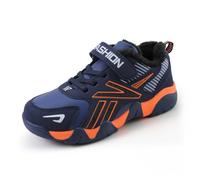 Mooyii Winterschuhe Kinder Winterstiefel Mädchen Jungen Herbstschuhe Warmfutter Schneestiefel Wanderschuhe Trekking Snowboots Mit Klettverschluss Straßenlaufschuhe 28-39