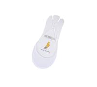 mophrati 2 Stück dünne transparente Bootssocken Damen prominente Details für den täglichen Gebrauch unsichtbare Socken Socken für Damen dünn unsichtbar, Weiß