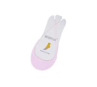 mophrati 2 Stück dünne transparente Bootssocken Damen prominente Details für den täglichen Gebrauch unsichtbare Socken Socken für Damen dünn unsichtbar, Rosa