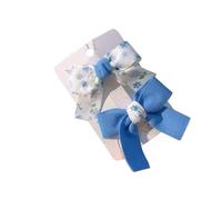 mophrati 2 Stück weibliche Haarnadel bunter Kopfschmuck Haarnadel Bowknot niedliche Dekoration Studenten dekorativer Clip Geburtstag, Grün