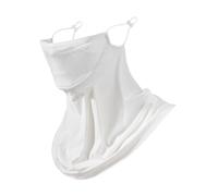 mophrati Atmungsaktive Sonnenschutzmaske für Damen mit 98 UV Schutz für Outdoor Aktivitäten und Sport, Strandbesuche, dünne und leichte Gesichtsmaske