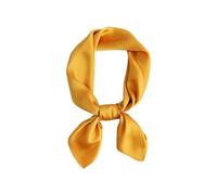 mophrati Breite Anwendung: Damen Haarband mit kleinem Hals, Foulard, Bandana Schals für vielseitiges Styling, Eisseide, leicht zu reinigen, Premium, Khaki