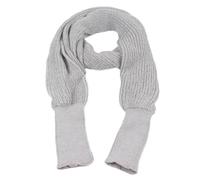 mophrati Dicker, warmer, lässiger Schal, der im Winter gemütlich und modisch bleibt. Unverzichtbarer langer Winterschal für Damen im europäischen Stil, hellgrau