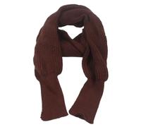 mophrati Dicker, warmer, lässiger Schal, der im Winter gemütlich und modisch bleibt. Unverzichtbarer langer Winterschal für Damen im europäischen Stil, Kaffee