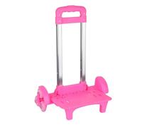 mophrati Kompakter, faltbarer Einkaufswagen mit Treppensteigrädern für stressfreies Reisen und Zuhause. Zusammenklappbarer Einkaufswagen für Outdoor Aktivitäten, Picknicks, Rosa