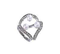 mophrati Strass Frauen Schal Ring Clip Vintage Schal Schnalle Halter Hochzeit Mode Schals Verschluss Weibliche Feste Schnallen