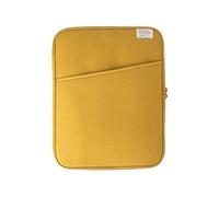 mophrati Tablet Sleeve Bag Pouch Soft Computer Notebook Tastatur Aufbewahrungskoffer Ladekabel Maus Organizer Büro Reise, Gelb 11 Zoll