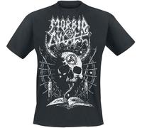 Morbid Angel Horned Skull T-Shirt schwarz in XL
