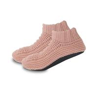 Morbuy 1 Paar Slipper Socken Winter Unisex Women Men, 35-42 EU Non Slip Slipper Socks Women Kuschelsocken für Stiefel Rutschfest Flauschige Stoppersocken Warme Dicke (A619 Rosa,Einheitsgröße)