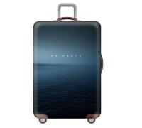 Morbuy 18-32 Zoll Elastisch Reise Kofferhülle,S/M/L/XL Kofferschutzhülle Koffer Schutzhülle mit Reißverschluss Luggage Cover (Ozean,M)