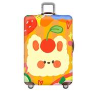 Morbuy Elastisch Reise Kofferhülle, S/M/L/XL Kofferschutzhülle Koffer Schutzhülle mit 18-32 Zoll Reißverschluss Luggage Cover (Cartoon,S)