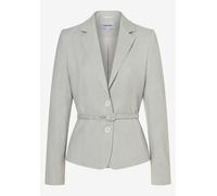 MORE & MORE - Blazer mit Gürtel grau - Gr. - 40