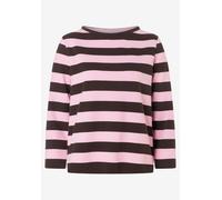 MORE & MORE - Blockstreifenshirt rosa - Gr. - 44