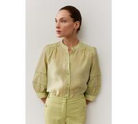MORE & MORE Regular Fit Bluse mit 3/4-Arm in Hellgruen, Größe 36