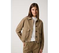 More & More Blouson mit aufgesetzten Pattentaschen in Khaki, Größe 44