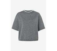 Feinstrick-Pullover Grau 38
