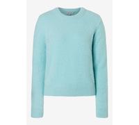 MORE & MORE - Flauschiger Pullover blau - Gr. - 36