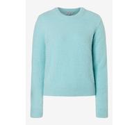 MORE & MORE - Flauschiger Pullover blau - Gr. - 44