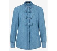 More & More Jeansbluse in Blau - Größe 44 | Damen Blusen