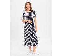 MORE & MORE - Streifenkleid Jersey Sommer-Kollektion mehrfarbig - Gr. - 44